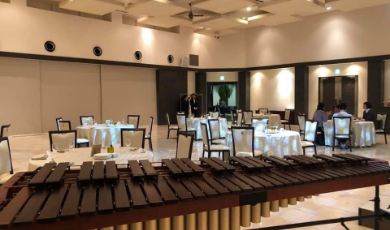 ゲストをお迎えするウェルカム演奏